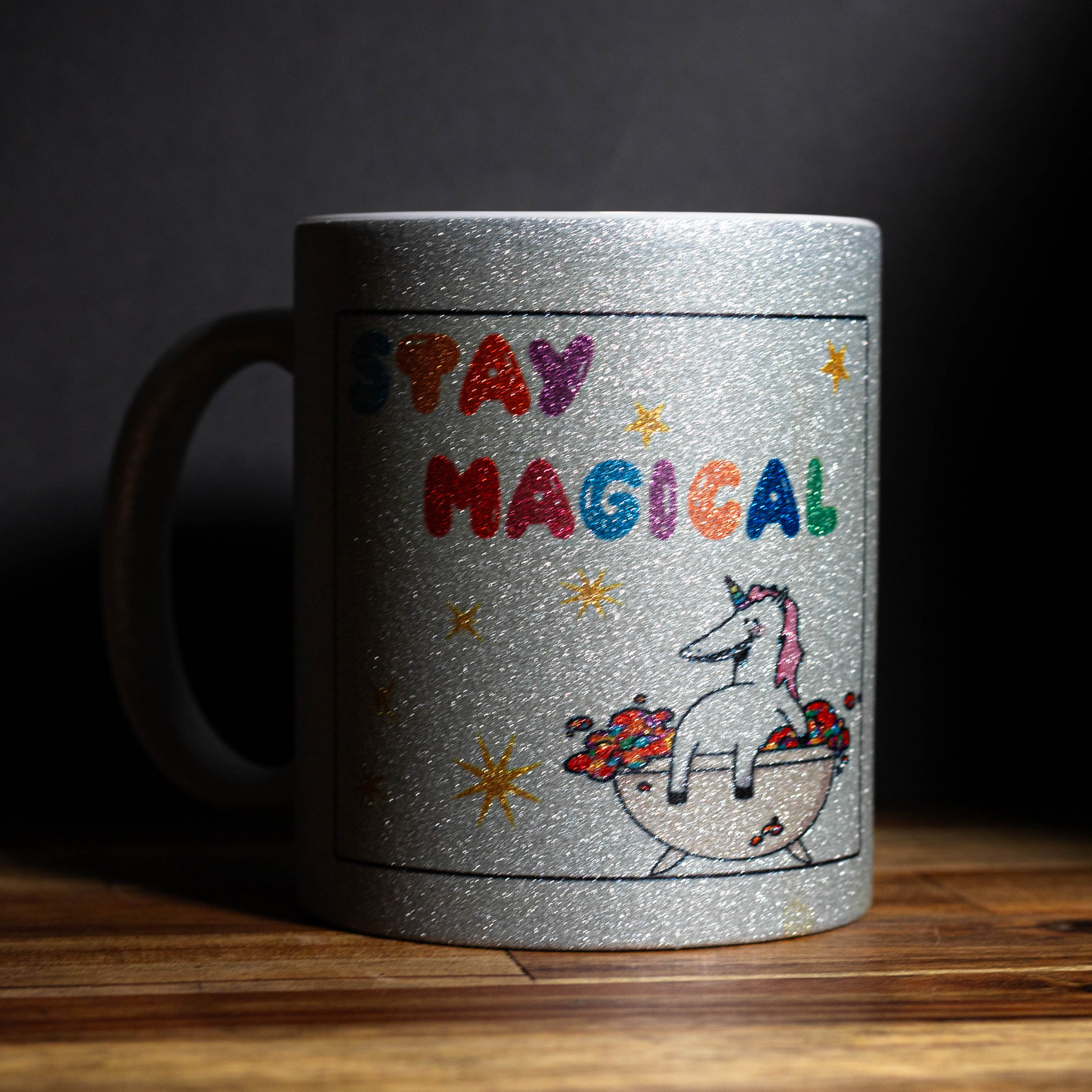 Stay Magical Glitter Mug 11oz