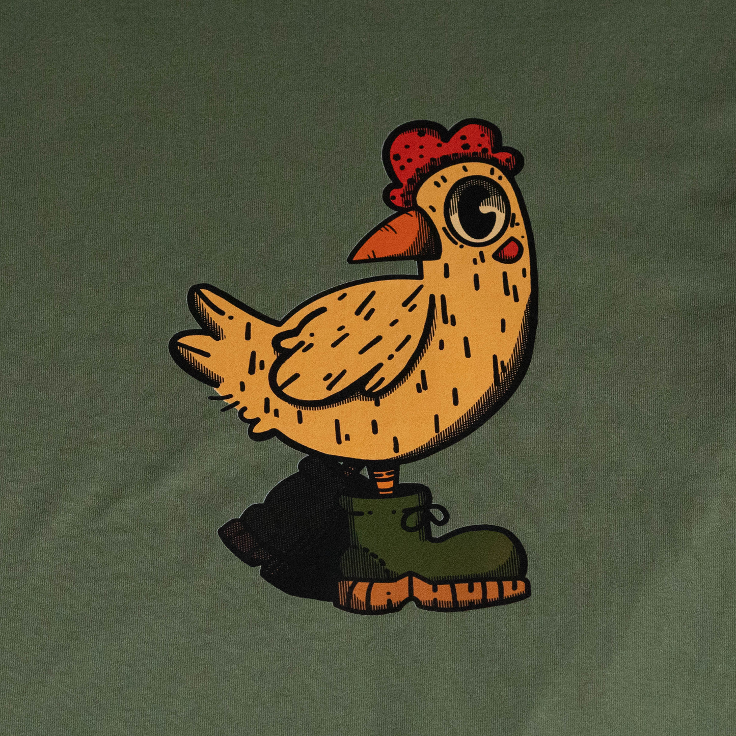 Drip Chicken Short Sleeve T-Shirt