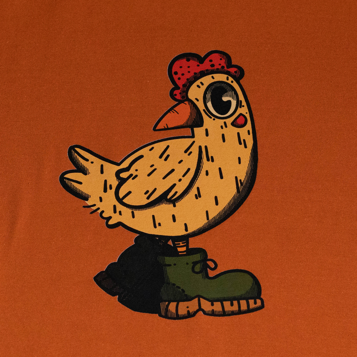 Drip Chicken Short Sleeve T-Shirt