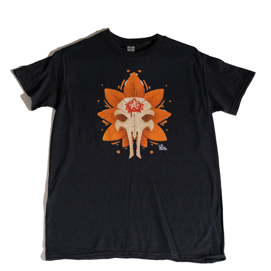 Sunflower Skull T-Shirt