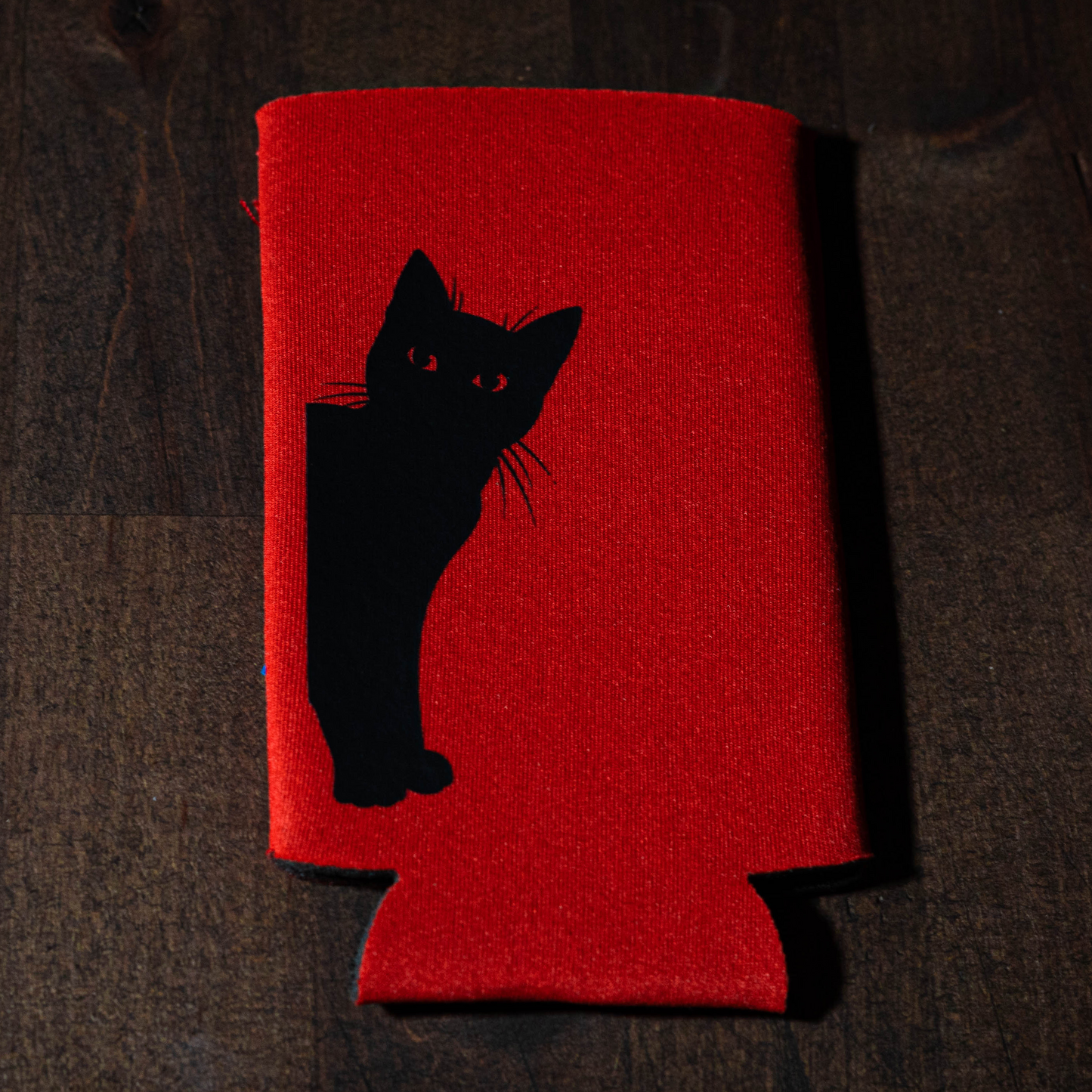 Black Cat Bottle Koozie