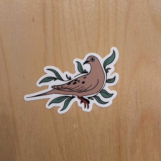 Franky The Morning Dove Sticker