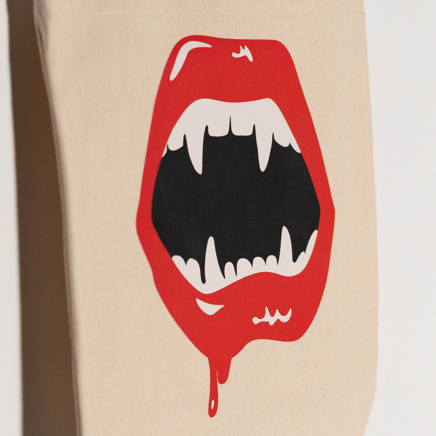 Lips Canvas Tote Bag