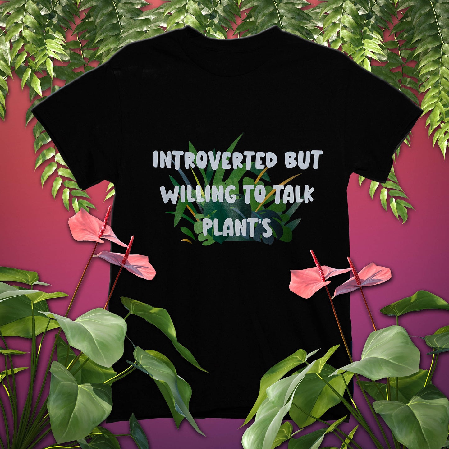 "Talking To Plants" T-Shirt