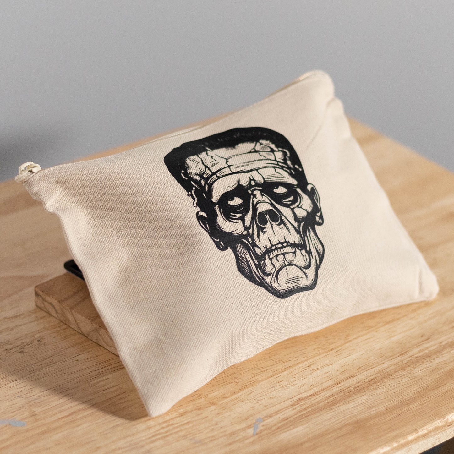 Frankenstein Canvas Pencil Bag