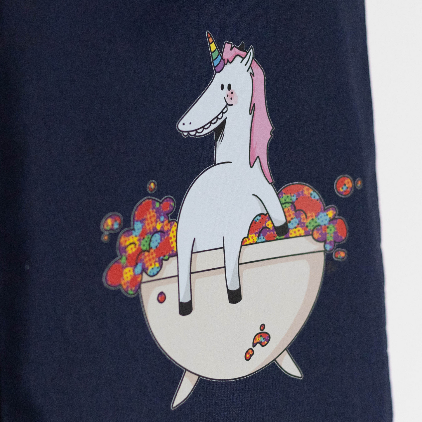 Bathtub Unicorn Tote Bag